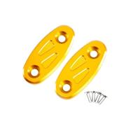 Cache Orifice Retroviseur Pour Hon@&da CBR650R CBR650F CBR500R CBR250R CBR300R CBR400R Moto Rétroviseur Blocage Plaques De Base Couverture Décorative(Y-3)