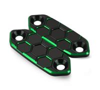 Cache Orifice Retroviseur Pour Ni@&nja 650 ZX6R ZX-6R Moto Rétroviseur Base Pare-brise Élimination Du Miroir Cache Pour Trou De(Y-3)