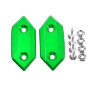 Cache Orifice Retroviseur Pour ZX-10R 2008-2010 ZX 10R Cache Décoratif Pour Trou De Rétroviseur Buse Arrière Élimineurs Bouchons(Y-1)