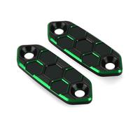 Cache Orifice Retroviseur Pour ZX-4RR ZX-6R Ni@&nja 500 300 400 650 ZX-4R Moto Rétroviseur Latéral Code Support Base Plaques Bloc Bouchon De Trou Couvercle Collier(Y-3)