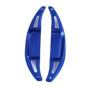Cache palettes volant Compatible Avec Benz Pour E W206 W223 C180 C220d 2021 - 2024 Extension De Changement Volant Voiture En Alliage D'aluminium(Blue)