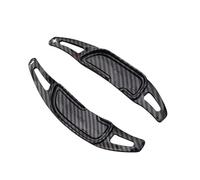 Cache palettes volant Compatible Avec Benz Pour Pour AMG GLA GLC GLB GLE A35 A45 C43 C63 E63 S63 S65 CLA 35 45 63 G63 Extension Changement De Vitesse Au Volant(Carbon black)