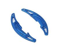Cache palettes volant Compatible avec M3 F80 2014 2015 2016 2017 Palette de changement de vitesse en alliage(Blue)