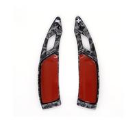 Cache palettes volant Compatible avec Peugeot Pour 2008 2020 2021 2022 Accessoires pour palettes de changement de vitesse au volant(Forged pattern)