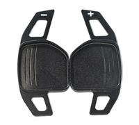 Cache palettes volant Compatible Avec TT MK2 8J A5 S5 A4 B8 A3 S3 8P Q5 8R Q7 A6 C6 R8 2005-2011 Extension Palette De Changement Volant Voiture(Black)