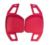 Cache palettes volant Compatible Avec TT MK2 8J A5 S5 A4 B8 A3 S3 8P Q5 8R Q7 A6 C6 R8 2005-2011 Extension Palette De Changement Volant Voiture(Red)