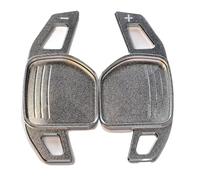 Cache palettes volant Compatible Avec TT MK2 8J A5 S5 A4 B8 A3 S3 8P Q5 8R Q7 A6 C6 R8 2005-2011 Extension Palette De Changement Volant Voiture(Silver)