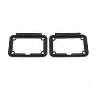 Cache-panneau 50 A pour connecteurs style - Support de connecteur encastré, couvercle de panneau électrique de qualité marine et véhicule récréatif, accessoire de câblage de caravane, 600 V, plastique