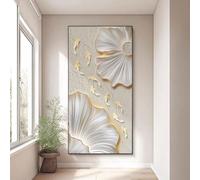 Cache Panneau Électrique Tableau Décoratif Mural Dissimulation de Compteur Électrique Déco Maison Design avec Cadre Alliage d'Aluminium Haute Qualité et Durable(Style-g,39"*59"/100 * 150cm)