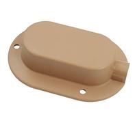Cache passe-câble électrique pour caravane, camping-car, bateau, 230 V - Beige