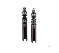 Cache-paumelle 110 n°3 BROS - fer patiné verni - 3A1103