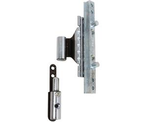 Cache-paumelle aluminium à tête ronde pour Bixacta Ø 16 mm - blanc OTLAV