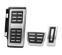 Cache-pédale Couvercle Pédales Voiture, pour VW pour Tiguan pour Allspace pour Passat B8 pour Golf 7 pour T-Cross pour T-roc Repos Pédales(3 Pcs at with Rest)