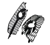 cache phare antibrouillard Compatible avec Q3 pour SLINE 2012 2013 2014 uniquement pas pour Q3 standard pare-chocs inférieur couvercles phares antibrouillard 8U0807682DSP9(Black)