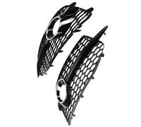 cache phare antibrouillard Compatible avec Q3 pour SLINE 2012 2013 2014 uniquement pas pour Q3 standard pare-chocs inférieur couvercles phares antibrouillard 8U0807682DSP9(Chrome)