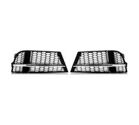 Cache phare antibrouillard Couvercle De Calandre Phare Antibrouillard En Nid D'abeille Pour Voiture Pièces Calandre Pare-choc Avant Compatible Avec A3 8V 2016 2017 2018 2019 2020