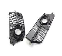 Cache phare antibrouillard Pièces Couverture Calandre Phares Antibrouillard Grilles Inférieures Pare-chocs Avant Voiture Compatible Avec Q5 2014 2015 2016 2017 8R0807681S 8R0807682N