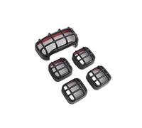 Cache-Phare Grille Protection Moto pour Hunter pour Cub pour CT125 pour Trail125 Clignotant Feu Arrière Couvre Garde Phare Couverture Maille Phare Moto(MatteBlack-A)