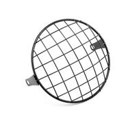 Cache-Phare Grille Protection Moto pour Triumph Phare Maille Grille métal rétro Moto Phare Protecteur Couverture Maille Phare Moto(Black)