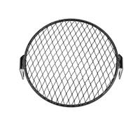 Cache phare moto Grille De Phare Ronde Pour Phare Latéral De Moto De 6,5 Pouces, Grille De Phare Pour Cruiser Pour Chopper
