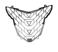 Cache phare moto Pour 500X 400X 500 X 400 X Moto Aluminium Accessoires Phare Protecteur Grille Couvercle De Lumière Protection Garde