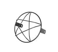 Cache-phare Moto Pour Ducati Chopper 7 Pouces Protecteur Universel De Phare Moto Couvercle Lampe Gril Rétro(A Black)