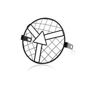 Cache-phare Moto Pour Ducati Chopper Moto Protecteur Universel De Phare Vintage Couvercle Lampe Gril Rétro(B)