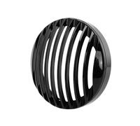 Cache phare moto Pour Pour Sportster XL 883 Iron 1200 2004-up Pour Custom XL1200C 1200 Moto 5 3/4" ABS Noir Grille De Protection De Phare