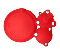 cache-pignon de moto Couvercle d'allumage de moteur magnétique adapté pour ZONGSHEN CBS300 pour KEWS ZUMA AJ1, embrayage pilote, pignon carter Pignons pour moto(3 Red Clutch)
