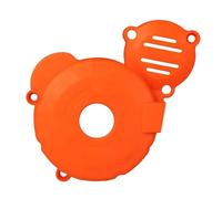cache-pignon de moto Couvercle d'allumage de pignon carter d'embrayage protection moteur magnétique adapté pour ZONGSHEN CBS300 KEWS AJ1 NB300 Pignons pour moto(Orange Magneto Cover)