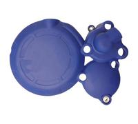 cache-pignon de moto Couvercle d'allumage de pignon carter d'embrayage protection moteur magnétique adapté pour ZONGSHEN CBS300 KEWS AJ1 NB300 Pignons pour moto(Blue Clutch Cover)