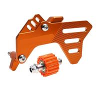 cache-pignon de moto Housse de protection pour pignon, compatible avec EXC XC XCF SX SXF, pour Husqvarna TC TE FC FE TX FX250 300 350 Pignons pour moto(K set Orange)