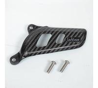 Cache pignon Sortie Boite Carbone Leovince Compatible avec Moto Suzuki 450 RM-Z Ie 2008 à 2012