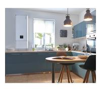 Cache-piquage blanc pour Chauffe-eau Linéo 2 en 40-65-80L