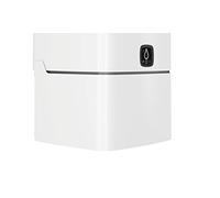 Cache-piquages carré Atlantic - Pour chauffe-eau Linéo 100 à 150L - Blanc