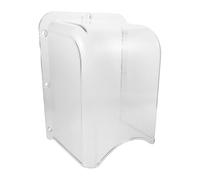Cache-pluie Transparent en Plastique Acrylique pour Sonnette, Clavier | Protection Claire à Capuche, Usage Toute L’année, pour Dispositifs à Empreinte et Accès D’entrée