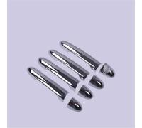 Cache poignée de porte Pour Kia Pour Rio 5 2012 2013 2014 2015 2016 2017 Chrome Poignée De Porte De Voiture Couvre-poignée De Porte Autocollant Poignée De Porte Extérieure(1 keyhole no button)