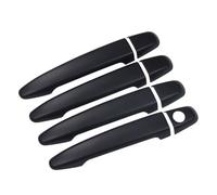 Cache poignée extérieure Compatible Avec Pour 4Runner 2003-2009 Ensemble Couvercles Coque Poignée Porte Avant Arrière Gauche Droite Extérieur De Voiture Protecteur Capuchon Extérieur