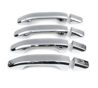 Cache Poignée Porte Compatible Avec Chevy Pour Silverado 1500 2014 2015 2016 2017 2018 2019 Couvre Poignées De Porte Extérieures De Voiture Chromés Ensemble De 8 Pièces