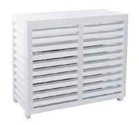 Cache pompe à chaleur composite BLANC L : 1050 x 496 x 831cm