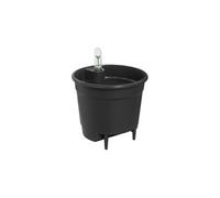 Elho Self-Watering Insert 21 - Accessoires pour Intérieur - Plastique 100% Recyclé - Ø 20.7 x H 19.5 cm - Noir/Living Noir