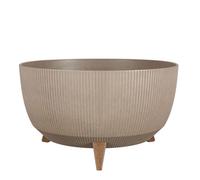 Cache-Pot Avec Pieds Taupe D47 Taupe