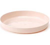 Cache-pot beige clair 12,6x1,8 cm Plastique