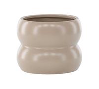 Cache pot Dapne 16*16*13cm beige