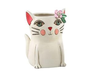 Cache Pot de Fleurs Allen Designs - Chat