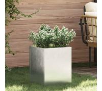 Cache-pot de jardin Acier patiné Décoration Jardin d'extérieur moderne vidaXL vi