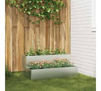 vidaXL Pot de Jardin à Deux Niveaux 100x60x45 cm Acier Inoxydable