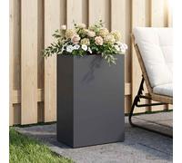 Cache-pot de jardin d'extérieur Boîte Jardinière balcon surélevé vidaXL vidaXL