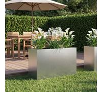 Cache-pot de jardin d'extérieur Boîte Jardinière balcon surélevé vidaXL vidaXL