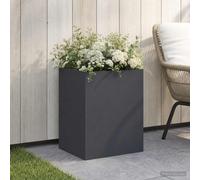 Cache-pot de jardin d'extérieur Boîte Jardinière balcon surélevé vidaXL vidaXL